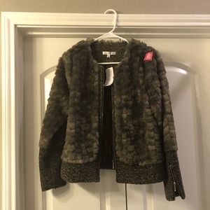 Joy Joy Faux Fur Jacket